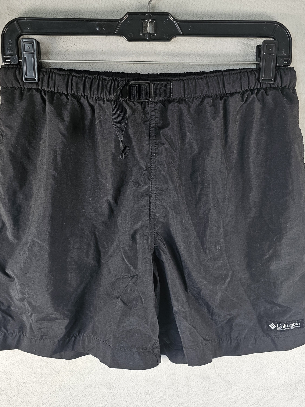 Columbia Sz. Small Women's Black Belted Hiking Shorts Outdoor Adjustable